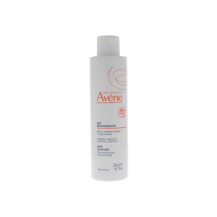 Lait d&eacute;maquillant douceur Av&egrave;ne - flacon de 200 ml