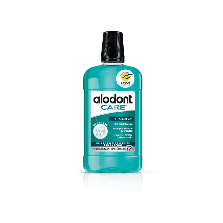 Bain de bouche fra&icirc;cheur Alodont Care - flacon de 500 ml