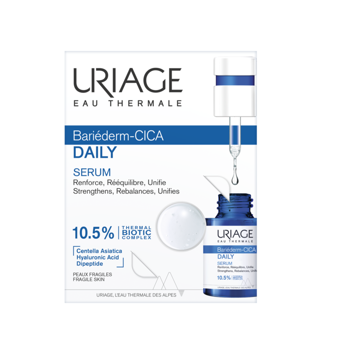 Bari&eacute;derm-Cica Daily s&eacute;rum Uriage - flacon de 30 ml