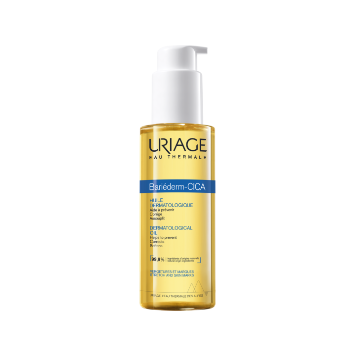 Bari&eacute;derm Cica-Huile soin dermatologique Uriage - flacon de 100 ml