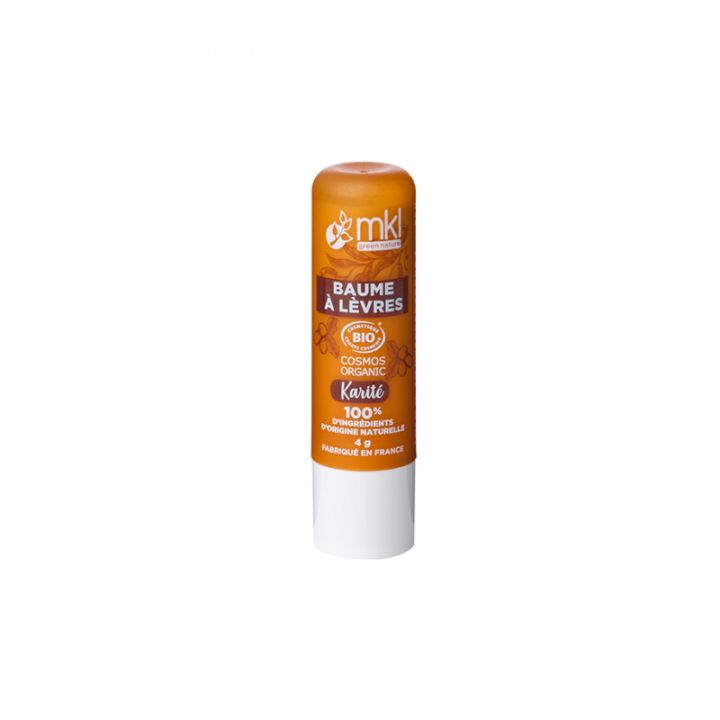 Baume &agrave; l&egrave;vres Karit&eacute; bio MKL Green Nature - stick de 4g