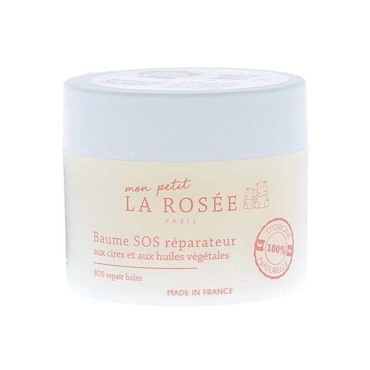 Baume SOS r&eacute;parateur b&eacute;b&eacute; La Ros&eacute;e - pot de 20g