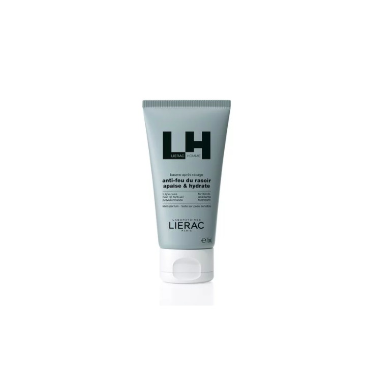 Baume apr&egrave;s rasage Lierac homme - tube de 75ml