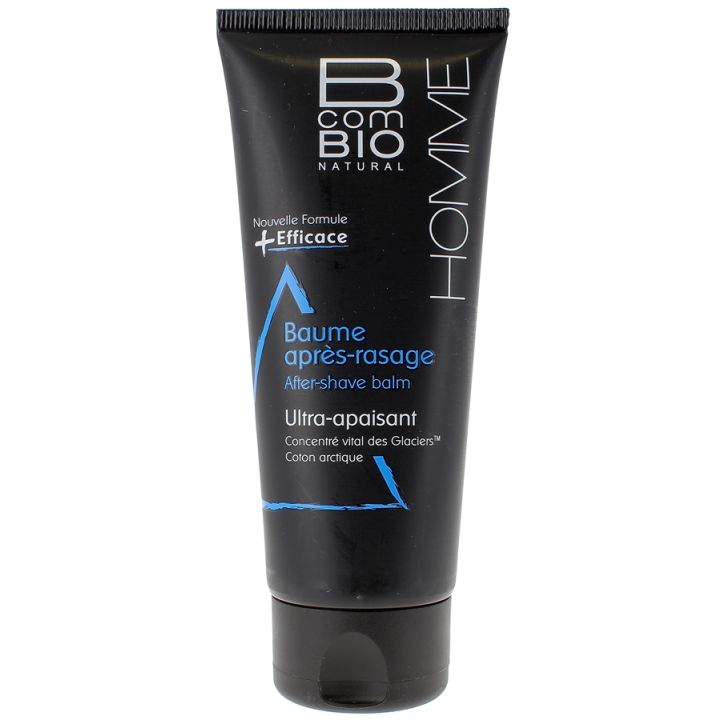 Baume apr&egrave;s-rasage homme BcomBIO - tube de 100 ml