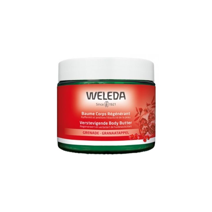 Baume corps r&eacute;g&eacute;n&eacute;rant grenade Weleda - pot de 150ml