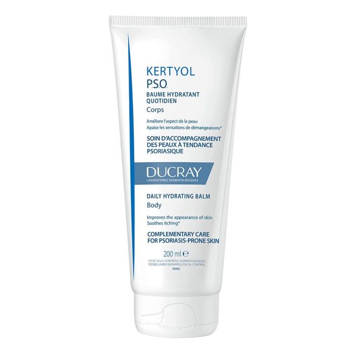 Kertyol P.S.O baume hydratant quotidien corps Ducray - tube de 200 ml