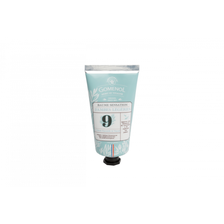 Baume sensation jambes l&eacute;g&egrave;res N&deg;9 Gomenol - tube de 75 ml