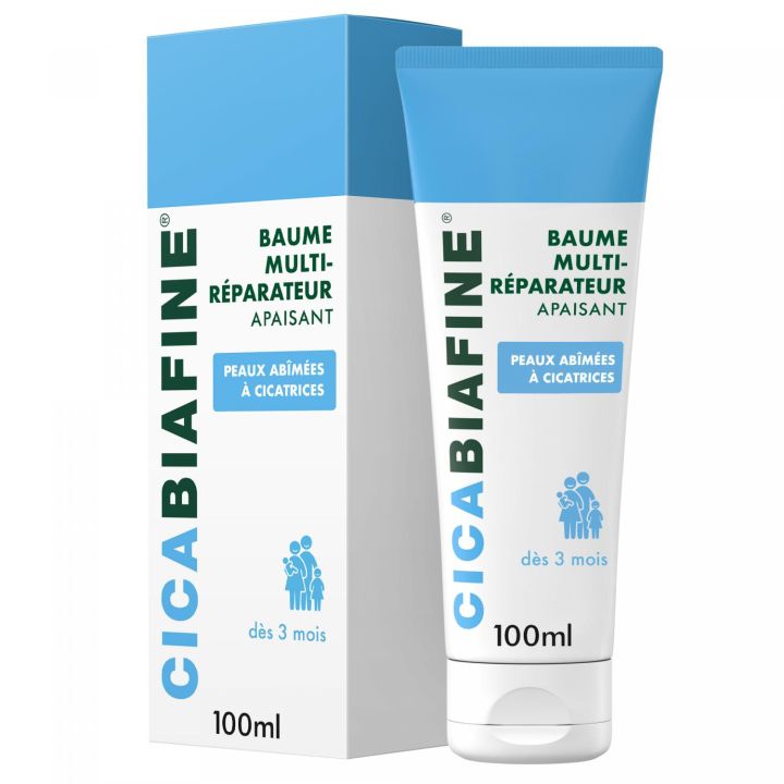 Baume multi-r&eacute;parateur apaisant Cicabiafine - tube de 100 ml