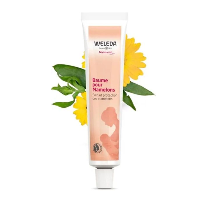 Baume pour mamelons Weleda Maternit&eacute; - tube de 25ml