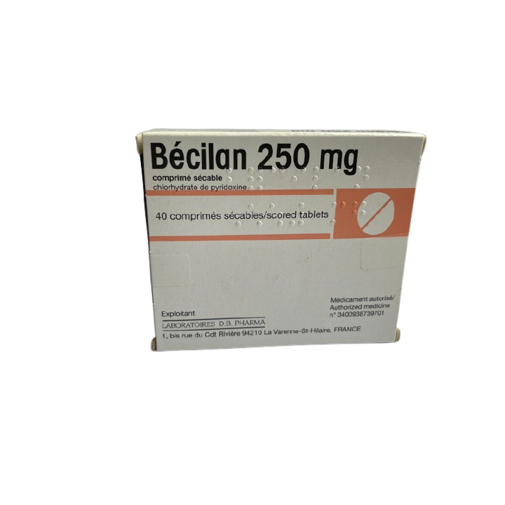 B&eacute;cilan 250 mg - bo&icirc;te de 40 comprim&eacute;s s&eacute;cables