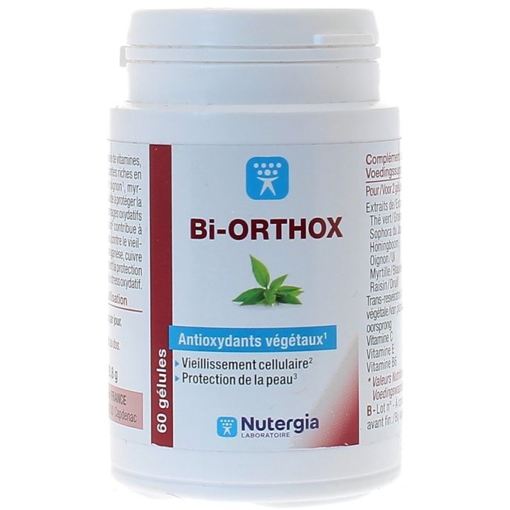Bi-orthox Nutergia - boite de 60 g&eacute;lules