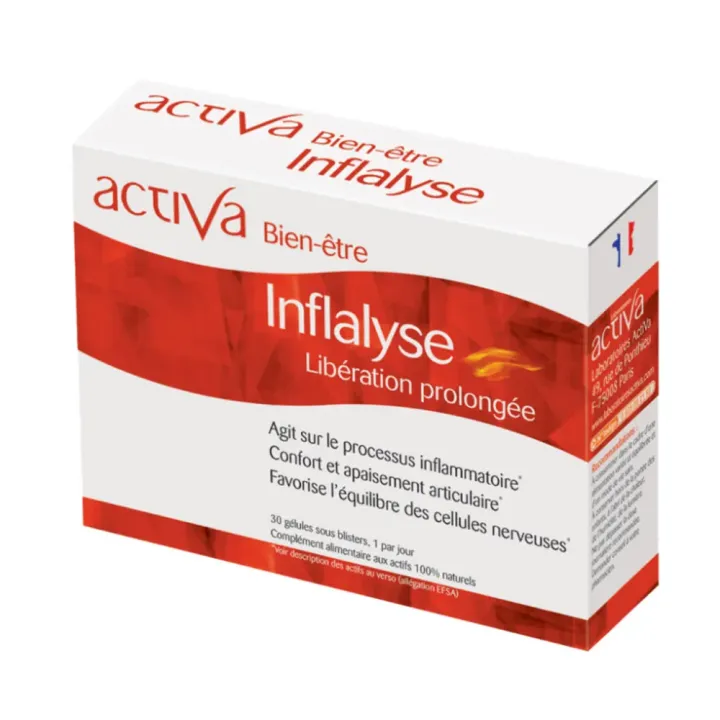 Bien-&ecirc;tre Inflalyse Activa - boite de 30 comprim&eacute;s
