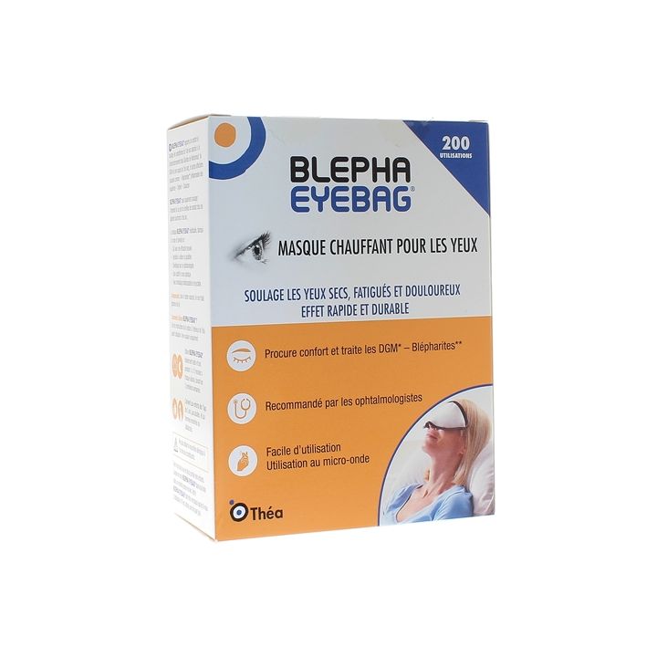 Blepha Eyebag Masque yeux chauffant Th&eacute;a - bo&icirc;te d'un masque