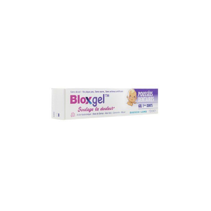 BloXgel Pouss&eacute;es Dentaires Bausch lomb - tube de 15 ml