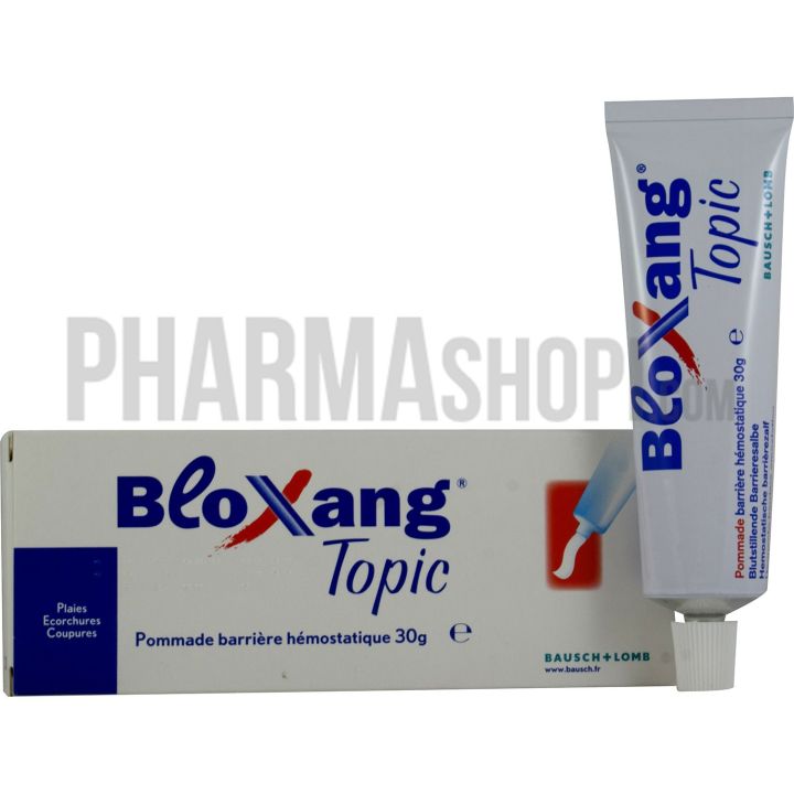 Bloxang Topic pommade barri&egrave;re h&eacute;mostatique Bausch & Lomb - tube de 30 g