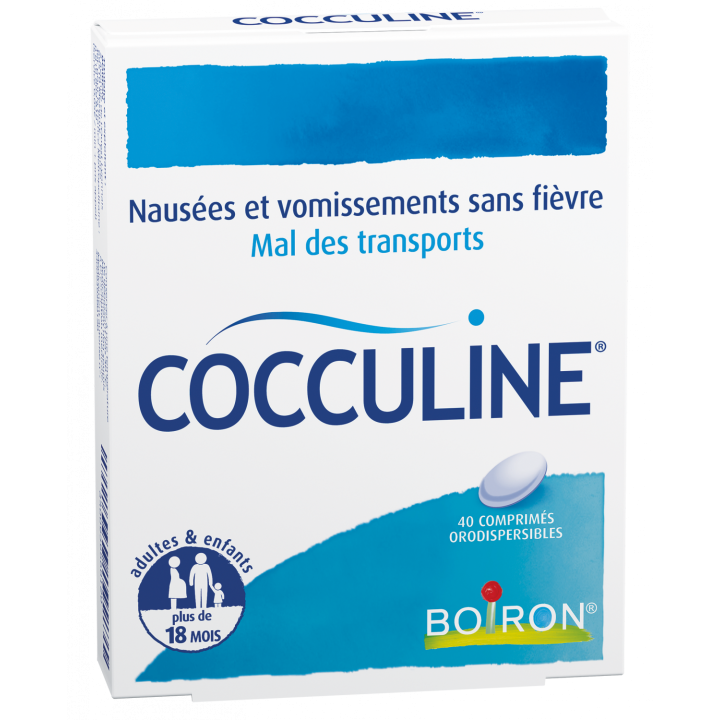 Cocculine comprim&eacute; orodispersible Boiron - boite de 40 comprim&eacute;s