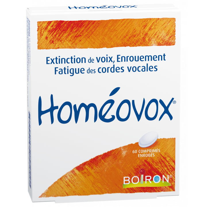 Homeovox comprim&eacute; enrob&eacute; Boiron - boite de 60 comprim&eacute;s