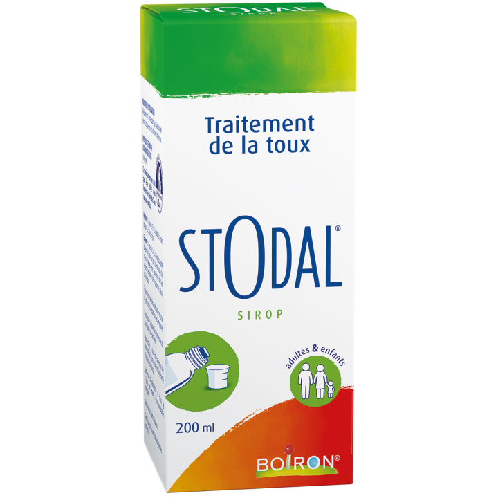 Stodal sirop traitement de la toux Boiron - flacon de 200 ml