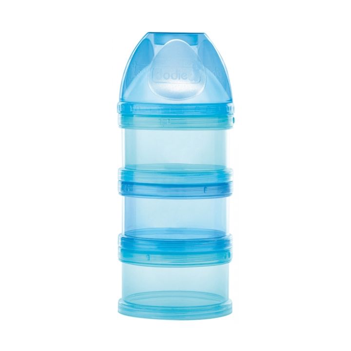 Bo&icirc;te doseuse de lait en poudre 3 compartiments Dodie - une bo&icirc;te