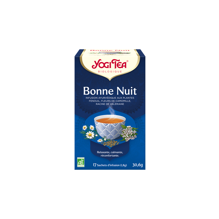 Bonne Nuit bio Yogi Tea - boite de 17 sachets