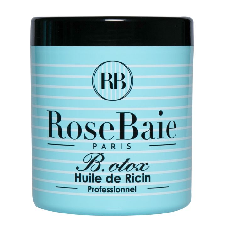 Botox capillaire &agrave; l&rsquo;huile de ricin RoseBaie - pot de 250ml