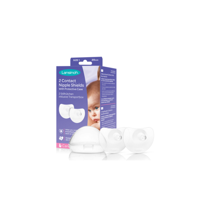 Bouts de sein Contact Lansinoh - bo&icirc;te de 2 unit&eacute;s