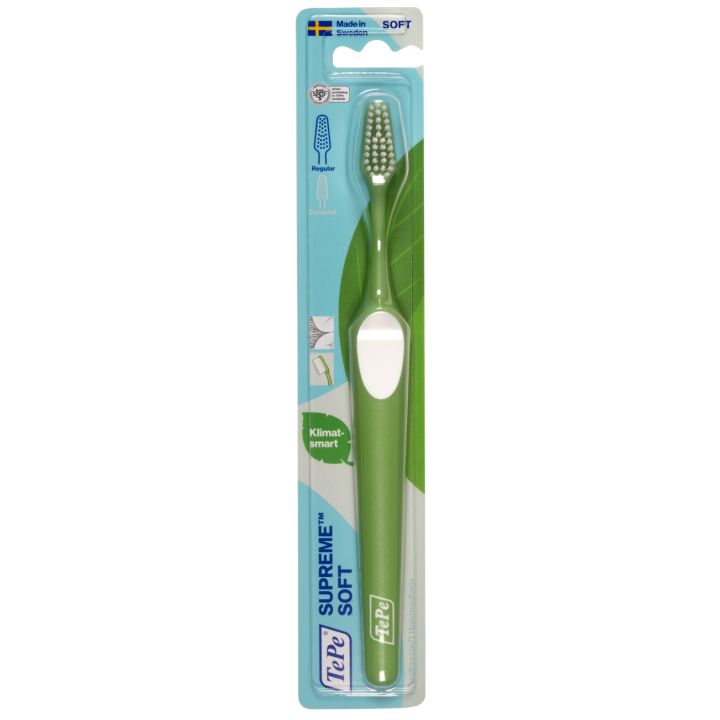 Brosse &agrave; dents Supreme Soft TePe - 1 brosse &agrave; dents