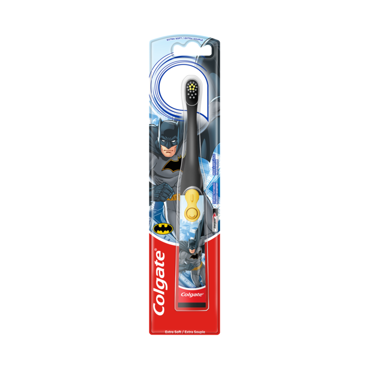 Brosse &agrave; dents &eacute;lectrique Batman Colgate - 1 brosse &agrave; dents