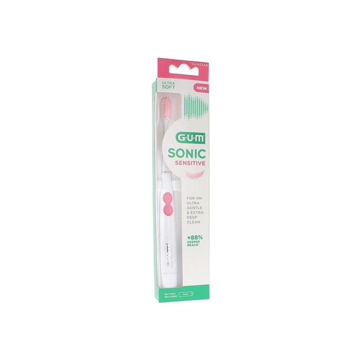 Sonic Sensitive Brosse &agrave; dents Gum - 1 brosse &agrave; dents