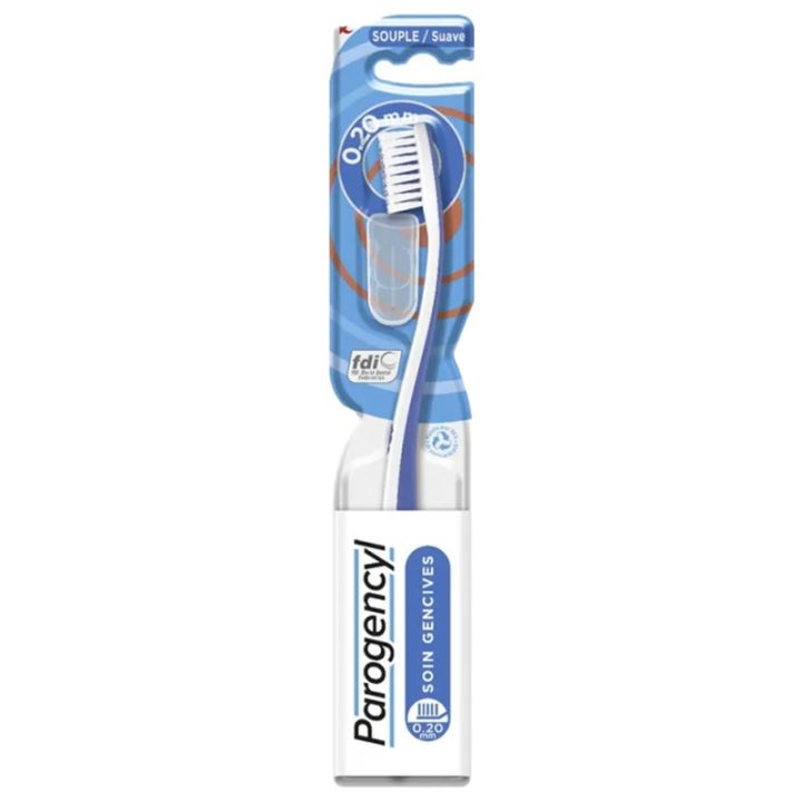Brosse &agrave; dents souple Soin Gencives Parogencyl - une brosse &agrave; dents