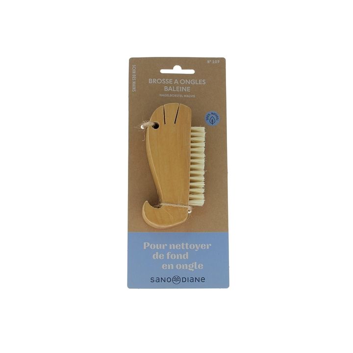 Brosse &agrave; ongles baleine Sanodiane - une brosse &agrave; ongles
