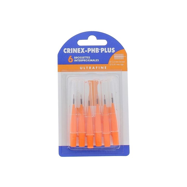 Brossettes interdentaires maxi phb plus Crinex - 6 brossettes