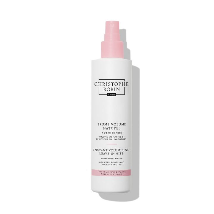 Brume volumisante naturel &agrave; l'eau de rose Christophe Robin - spray de 150ml