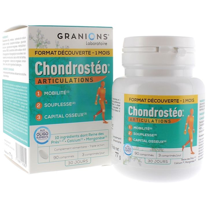 Chondrost&eacute;o Granions - boite de 90 comprim&eacute;s