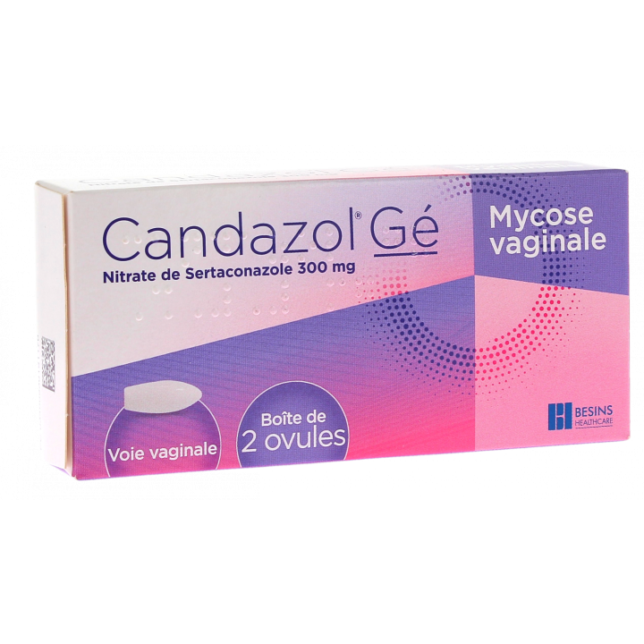 Candazol G&eacute; - bo&icirc;te de 2 ovules