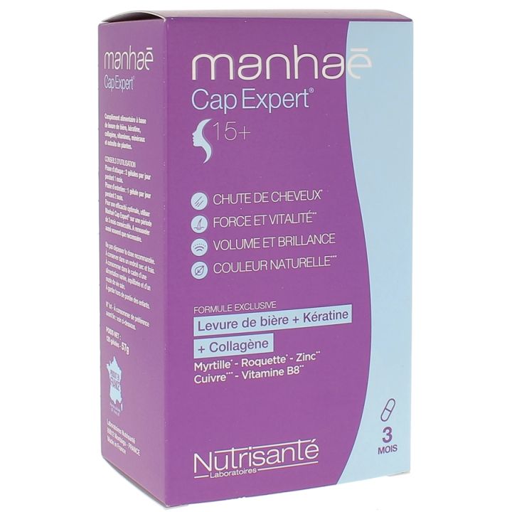 Cap Expert Manha&eacute; - bo&icirc;te de 120 g&eacute;lules