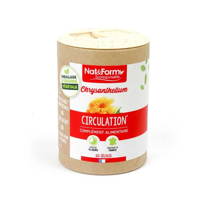 Chrysanthellum Ecoresponsable Nat&Form - boite de 60 g&eacute;lules