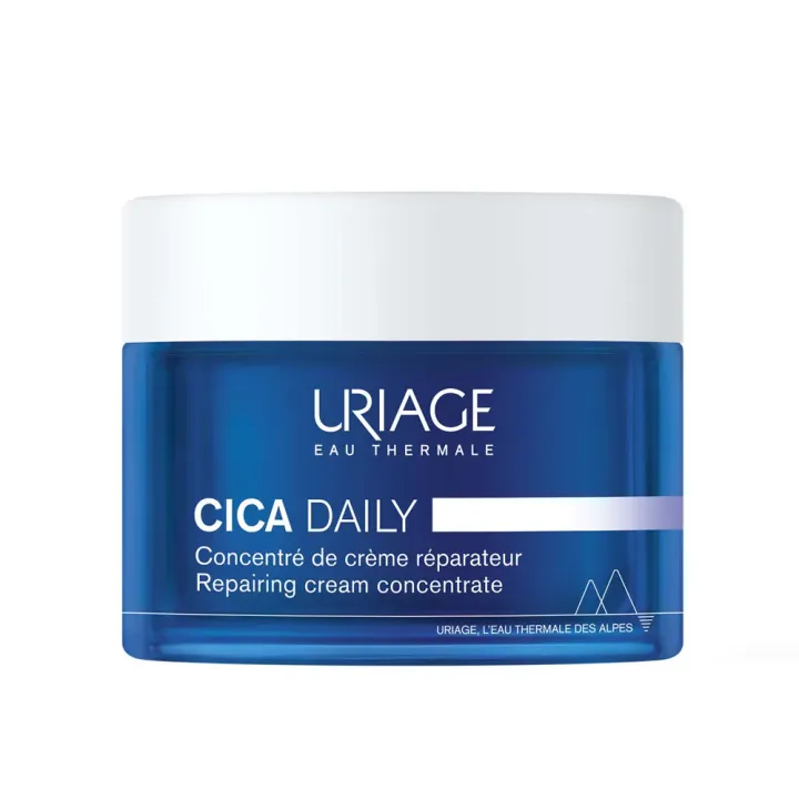 Cica Daily Concentr&eacute; de cr&egrave;me r&eacute;parateur peaux fragilis&eacute;es Uriage - pot de 50ml