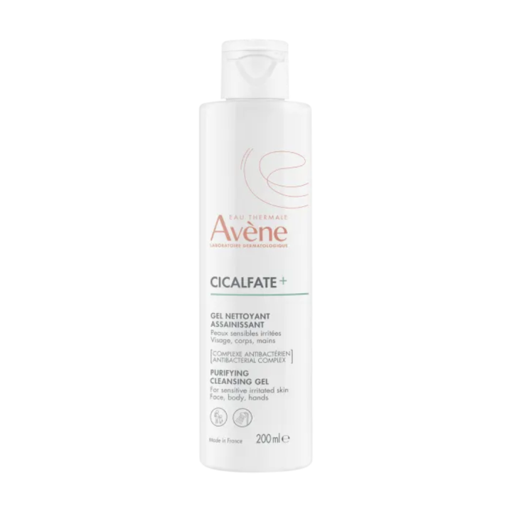 Cicalfate + gel nettoyant assainissant Av&egrave;ne - flacon de 200 ml