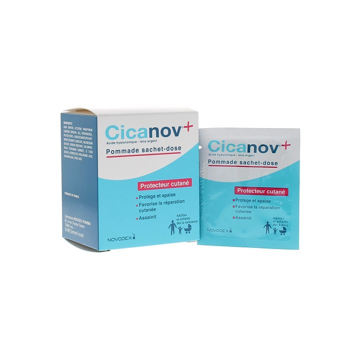 Cicanov+ pommade protection cutan&eacute; - 9 sachets doses de 2g
