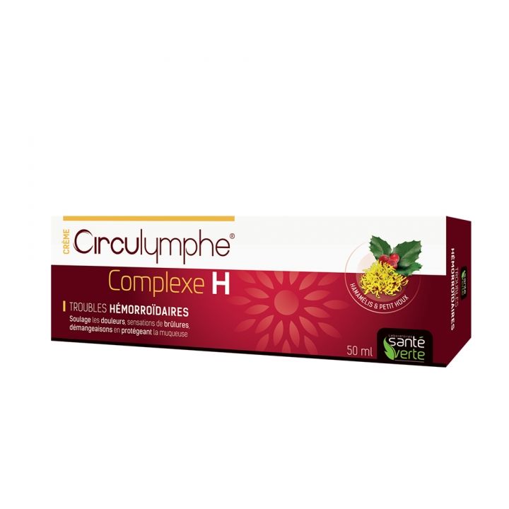 Circulymphe Complexe H Troubles H&eacute;morro&iuml;daires Sant&eacute; Verte - tube de 50 ml