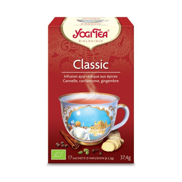 Classic BIO Yogi Tea - boite de 17 sachets 