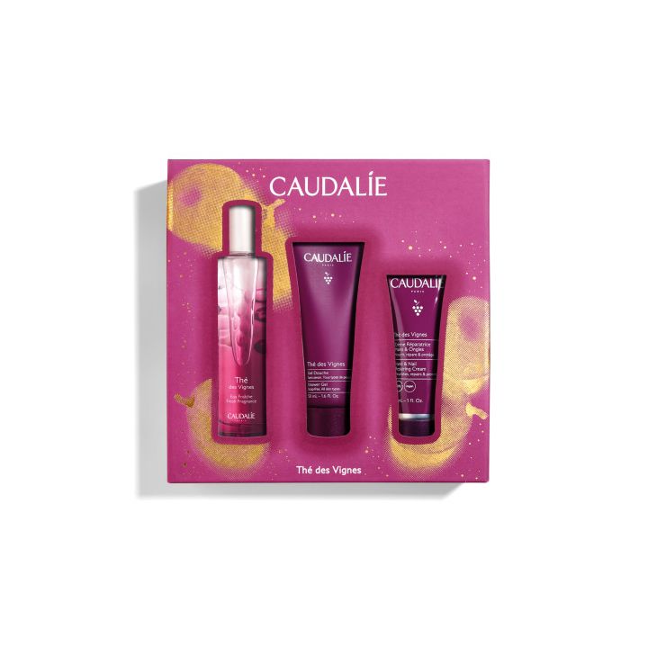 Coffret Th&eacute; des Vignes Caudalie - coffret de 3 produits