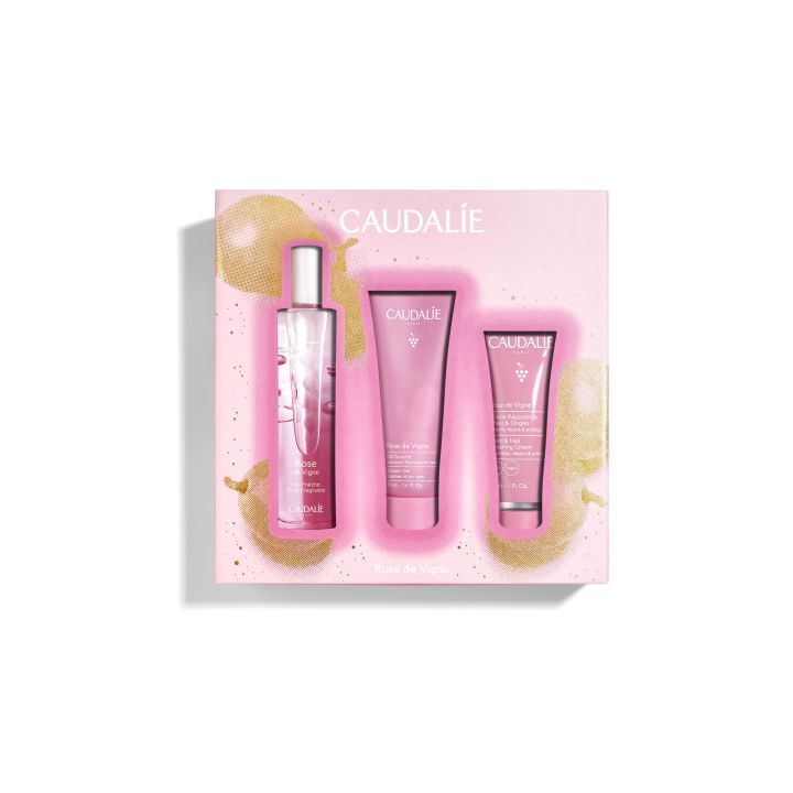 Coffret Rose de Vigne Caudalie - coffret de 3 produits