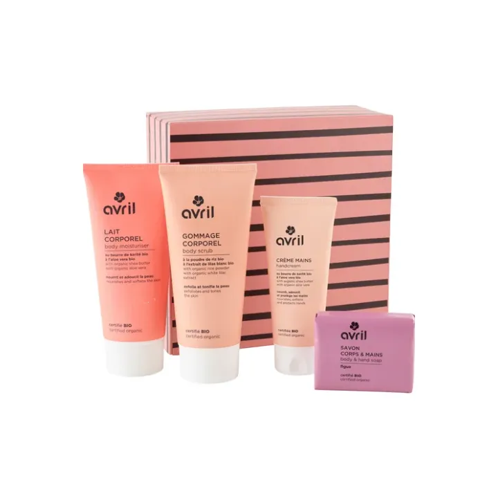 Coffret Voyage des sens Avril - coffret de 4 produits