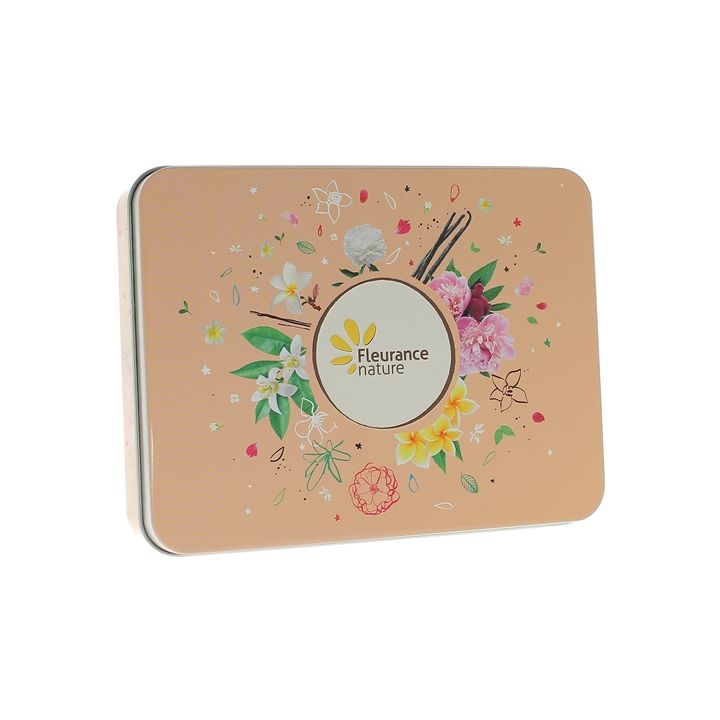 Coffret cr&egrave;mes mains &eacute;vasion florale bio Fleurance nature - 4 tubes de 30 ml