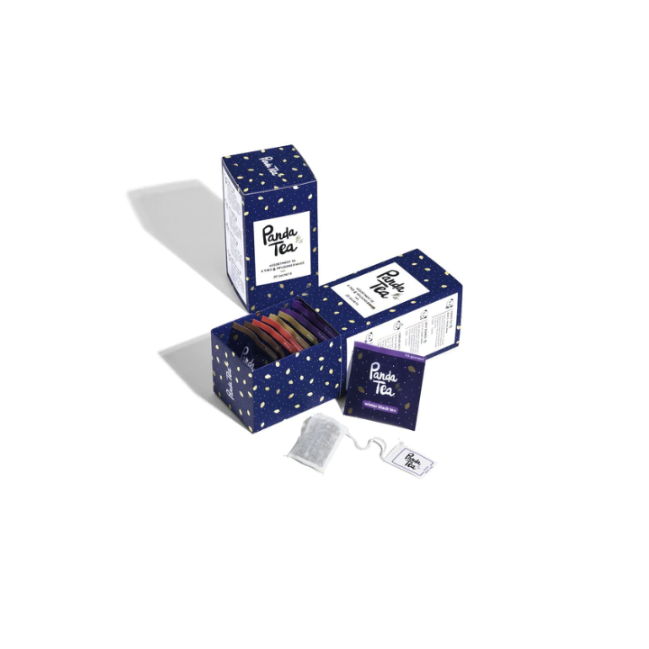 Coffret de No&euml;l Panda Tea - bo&icirc;te de 20 sachets