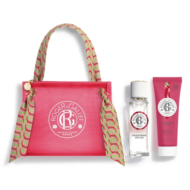 Coffret printemps gingembre rouge Roger & Gallet - coffret de 2 produits
