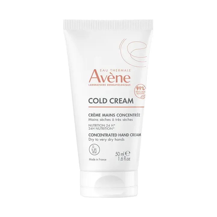 Cold Cream cr&egrave;me mains concentr&eacute;e Av&egrave;ne - tube de 50 ml