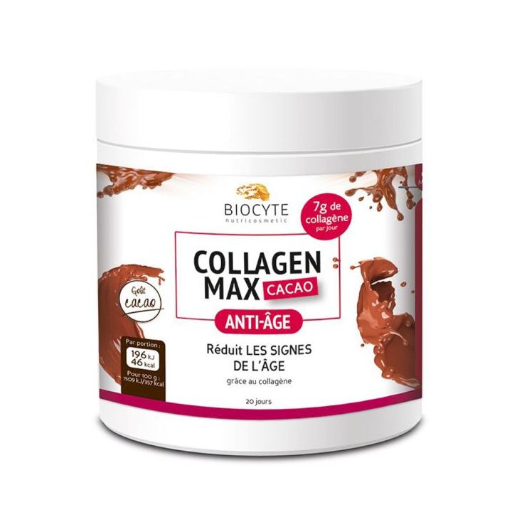 Collagen max anti-&acirc;ge Biocyte beauty food - pot de 260 g